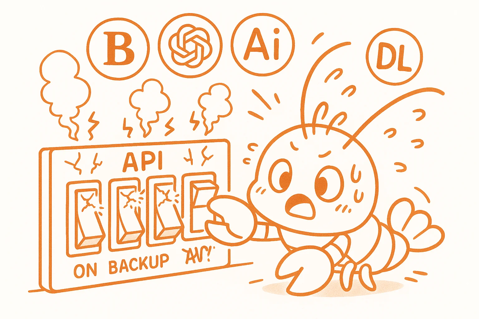 🔄 API 代理全挂了怎么办 — 多模型应急切换实战